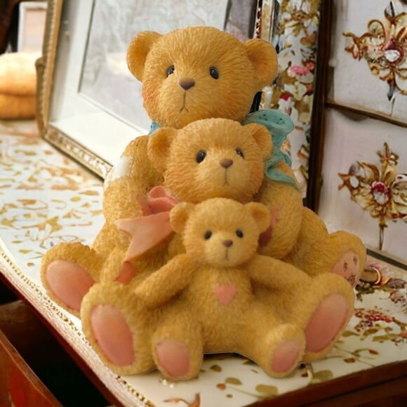 Cherished Teddies Figure Friends Come in All Sizes Theadore Samantha Tyler 1991. - Picture 2 of 16